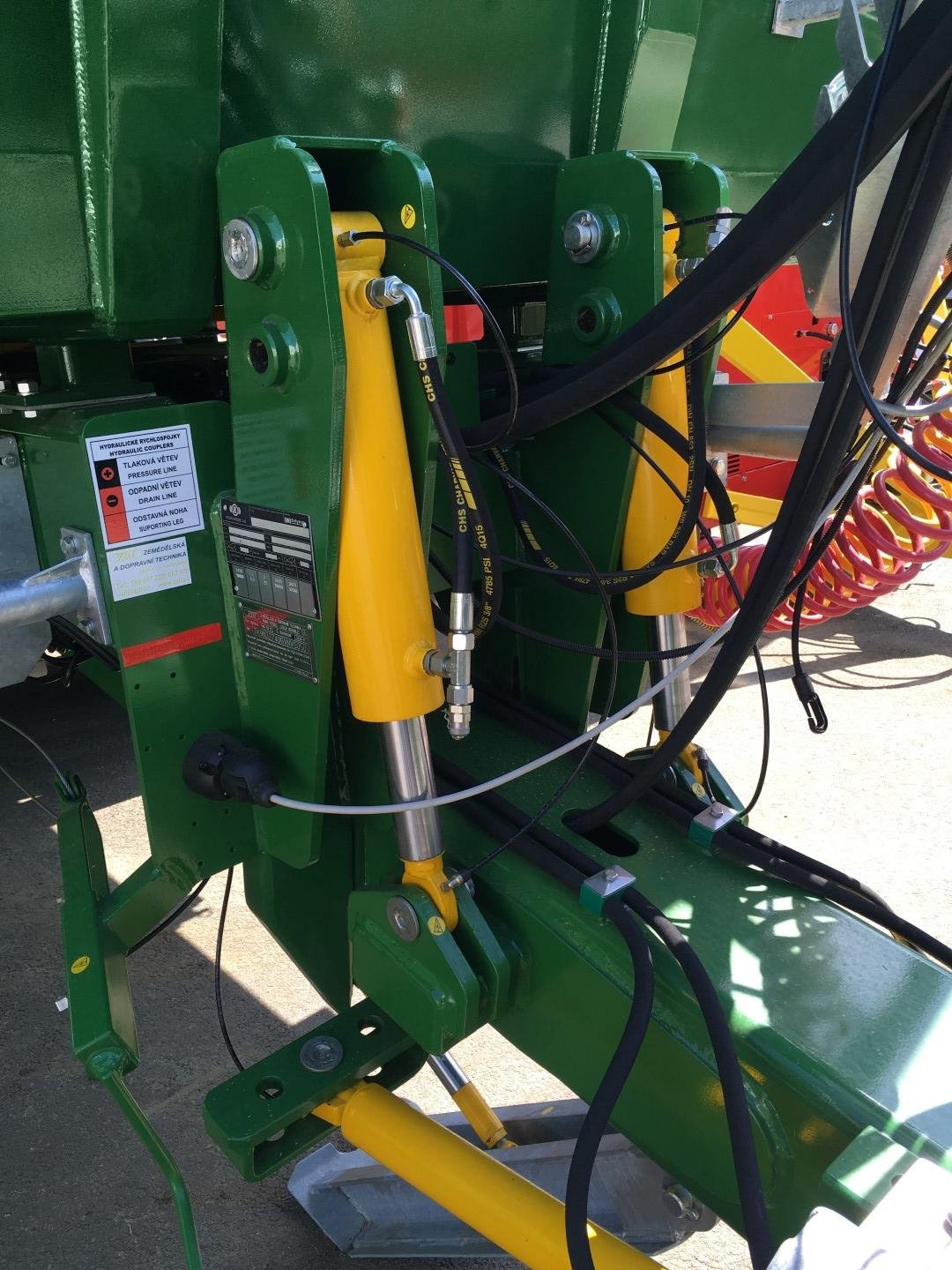 Drawbar suspension Large